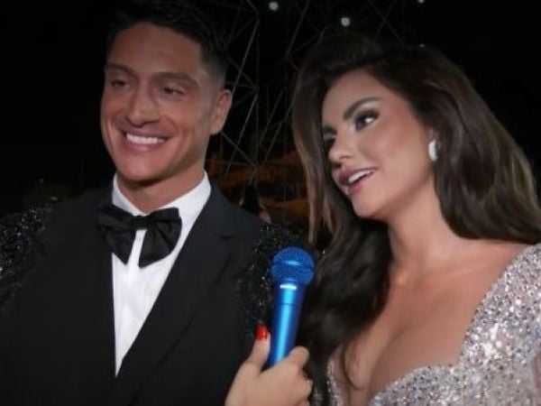 Emilia Dides y Sammis Reyes Gala de Viña