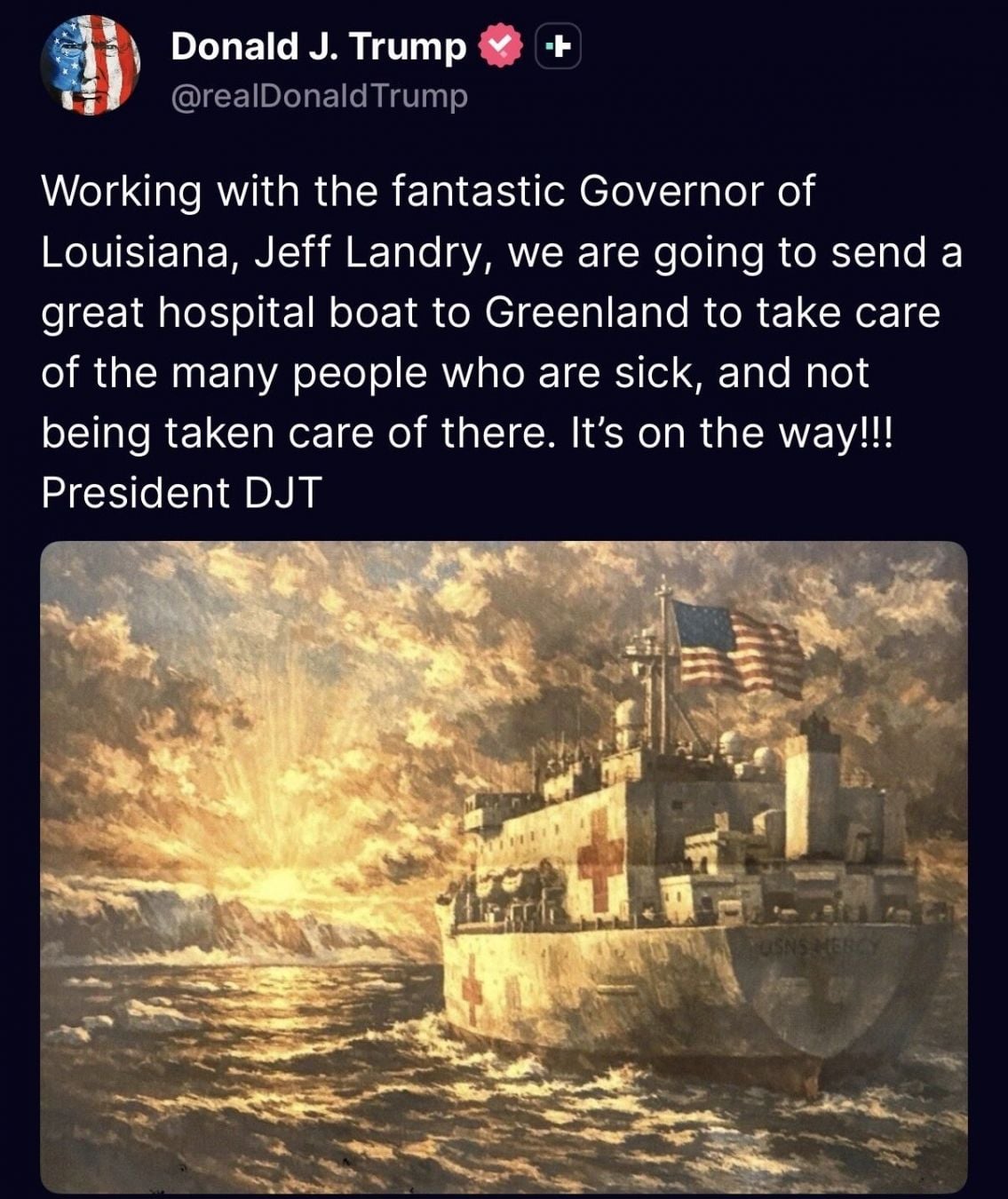 Donald Trump en Truth Social