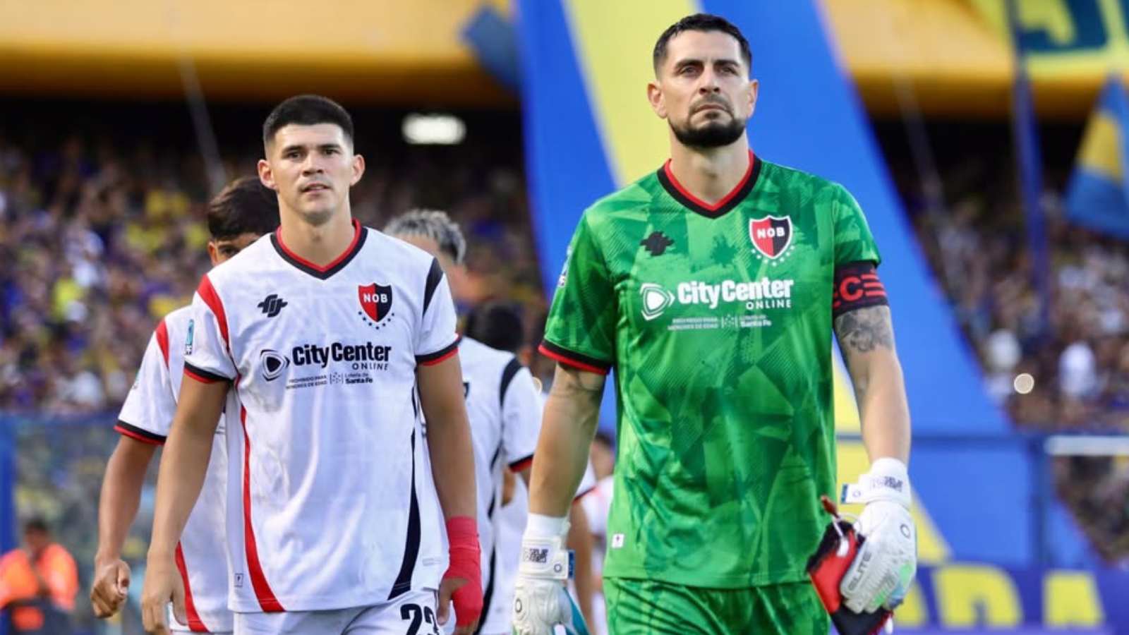 Gabriel Arias, arquero chileno capitán de Newell's Old Boys