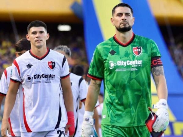 Gabriel Arias, arquero chileno capitán de Newell's Old Boys