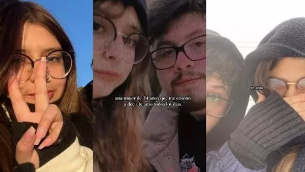 La sentida despedida de pareja de Krishna Rossel