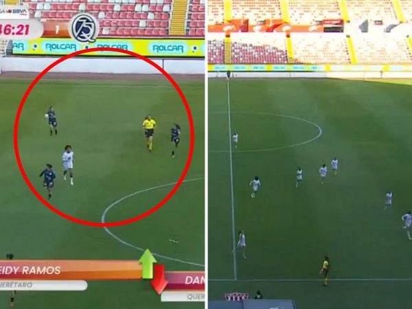 Momento en el que jugadoras huyen al confundir ruidos con disparos