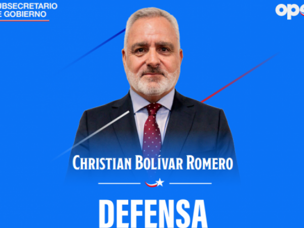 Christian Bolívar subsecretario de FF.AA.