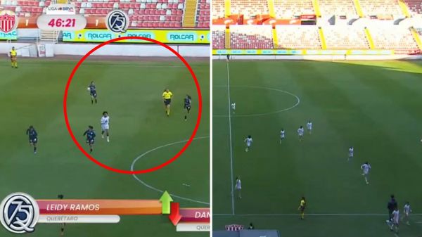 Momento en el que jugadoras huyen al confundir ruidos con disparos