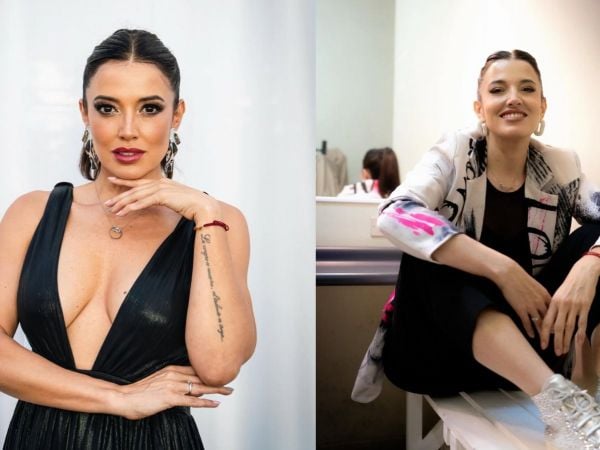 Yamila Reyna y foto con su padre