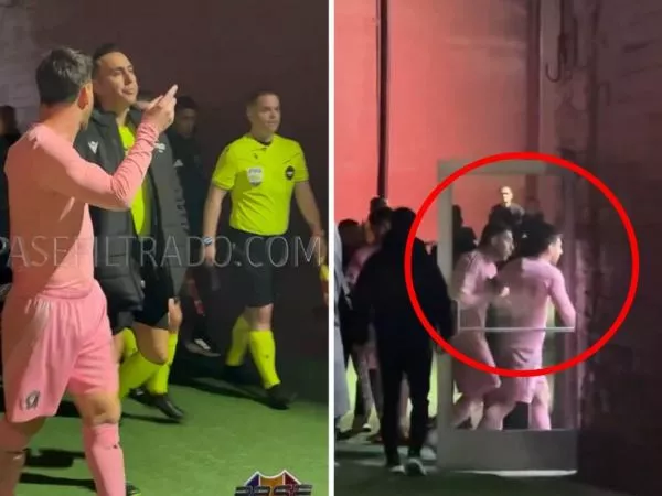 Lionel Messi reclamándole a los árbitros tras partido de la MLS