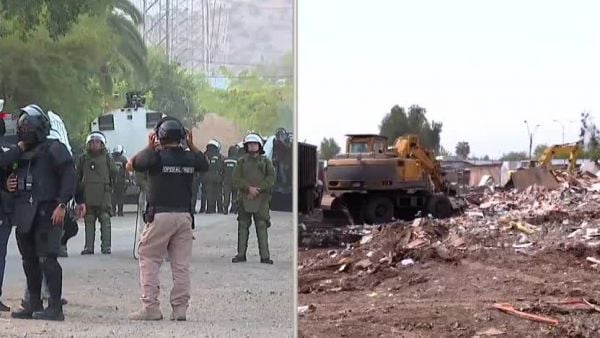 Desalojo en toma Dignidad