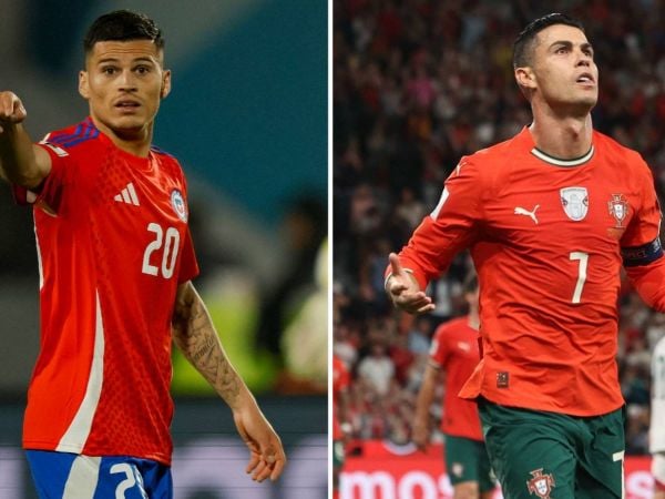 Lucas Cepeda y Cristiano Ronaldo