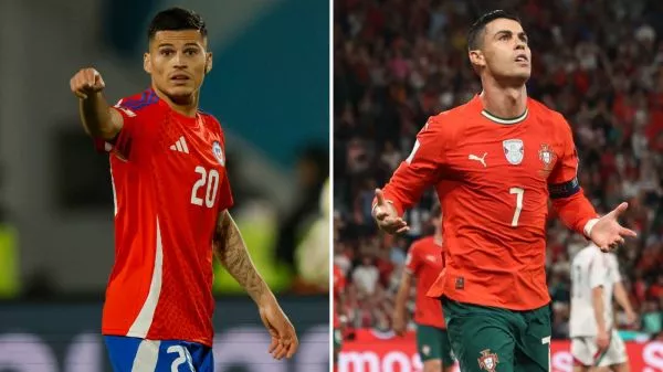 Lucas Cepeda y Cristiano Ronaldo