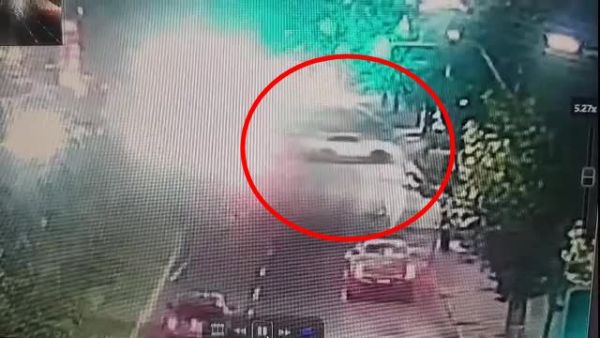 MOMENTO EXACTO en que Fran Maira choca contra motorista