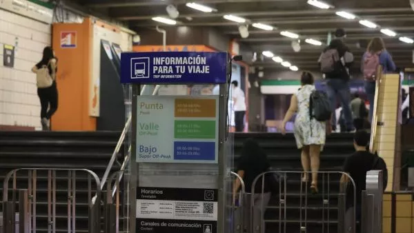 TAM. Metro de Santiago.