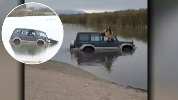 Dueña puso en venta Jeep que quedó atrapado en humedal: Este es el precio