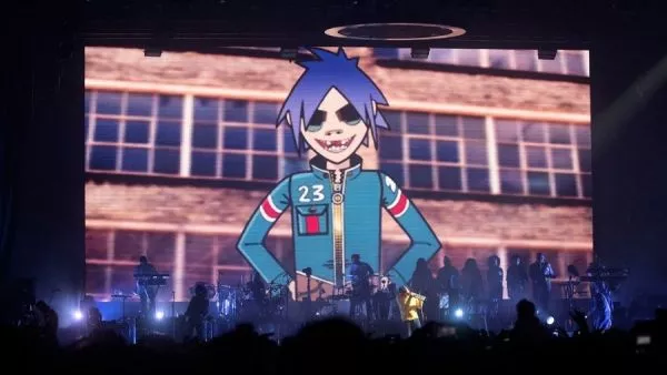 Gorillaz en concierto