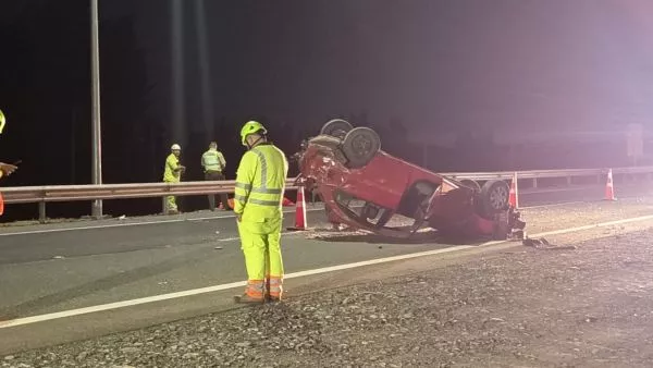 Acudiente automovilístico en Buin
