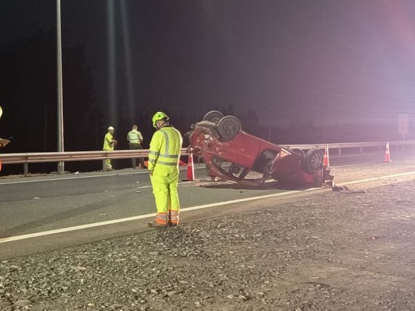 Acudiente automovilístico en Buin