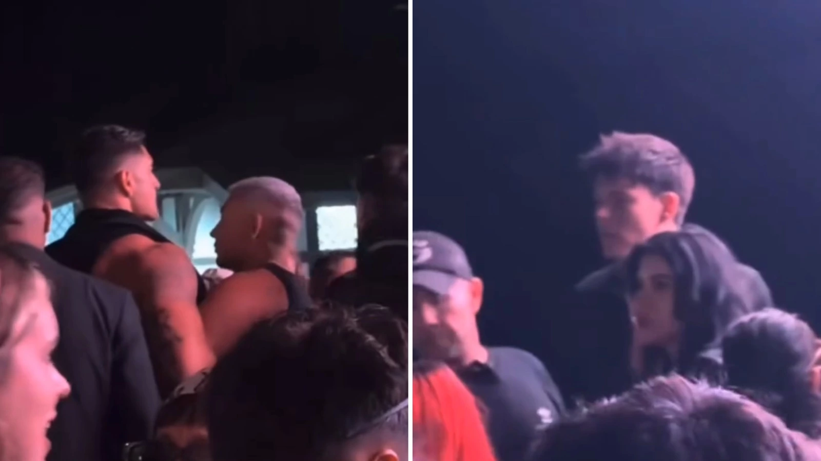 Momento de la pelea entre Sammis Reyes y Cuco Cerda