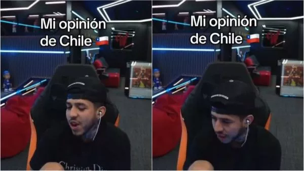 Las loas del reconocido streamer Westcol a Chile