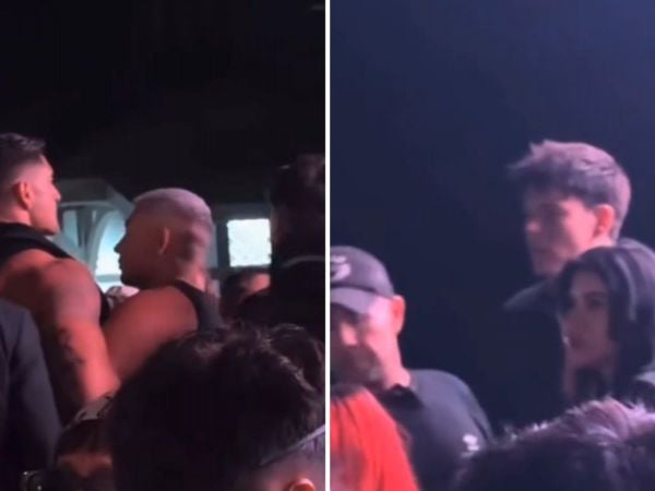 Momento de la pelea entre Sammis Reyes y Cuco Cerda