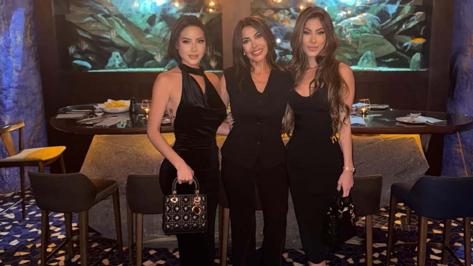 Ignacia Michelson y su familia