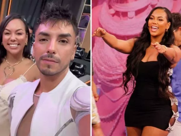 Betsy Camino junto a su bailarín de Fiebre de Baile