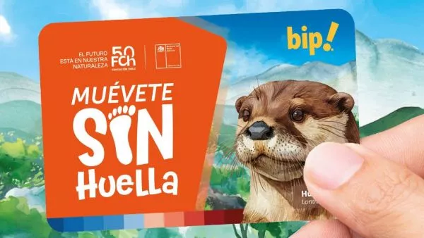 Tarjeta bip! de huillín