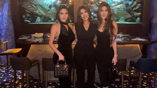 Ignacia Michelson y su familia