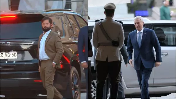 EN VIVO: Boric y Kast sostienen reunión en La Moneda