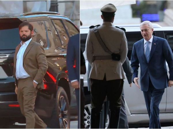 EN VIVO: Boric y Kast sostienen reunión en La Moneda