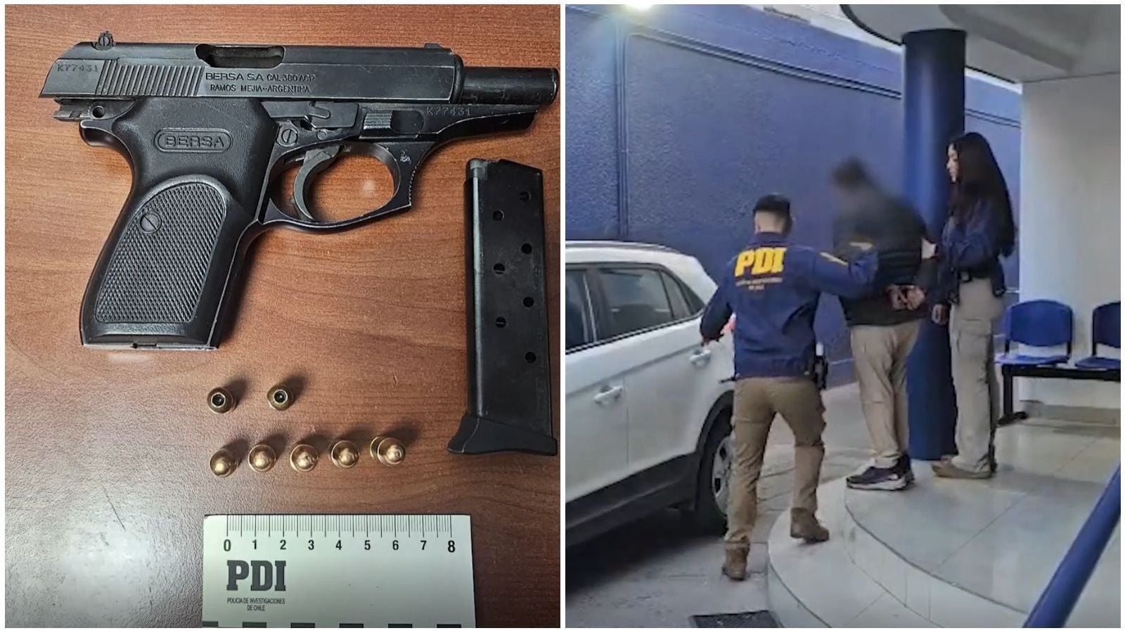 PDI detiene a imputado por homicidio en Lo Espejo.