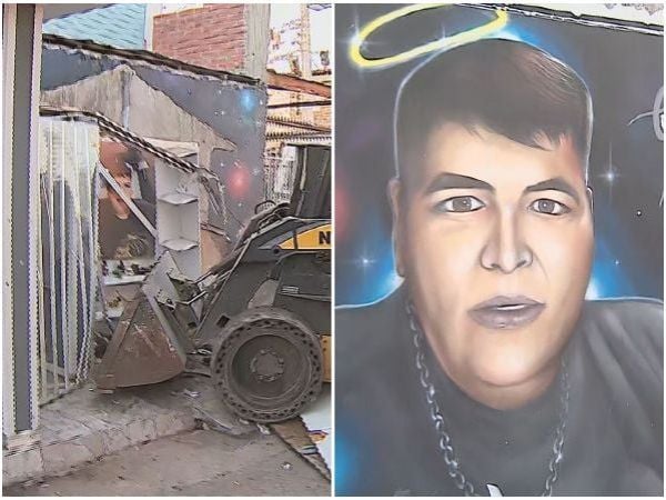 Retiran narco mausoleo en Maipú.