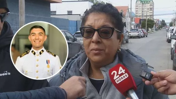 Madre de cabo Carlos Palacios Muñoz.