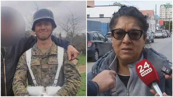 Madre de cabo Carlos Palacios Muñoz.