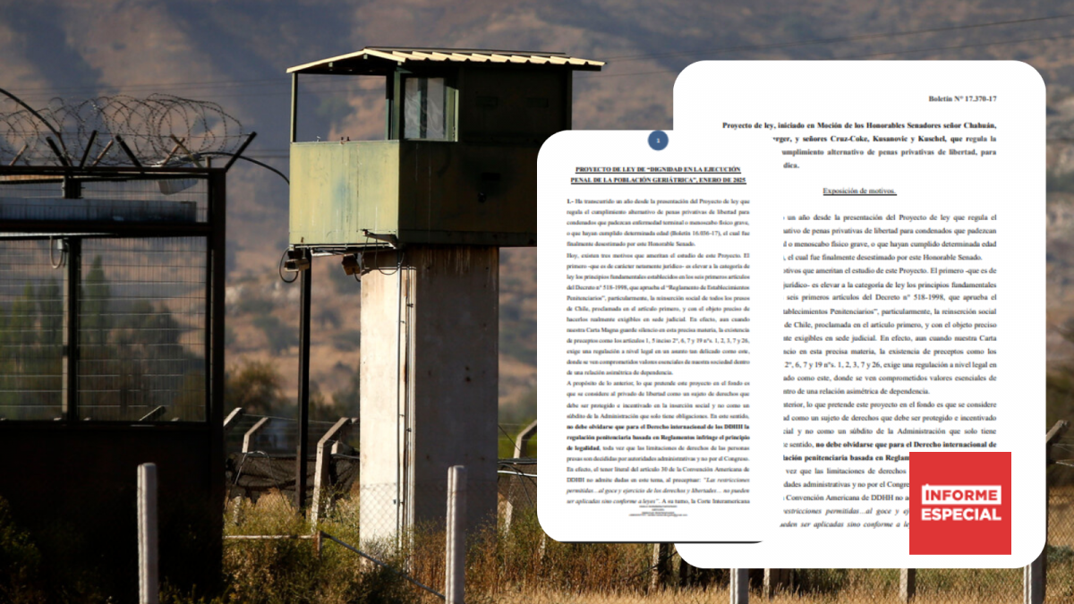 Senador Chahuán habría presentado proyecto idéntico a documento de abogada de los reos de Punta Peuco