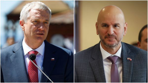 José Antonio Kast y Brandon Judd