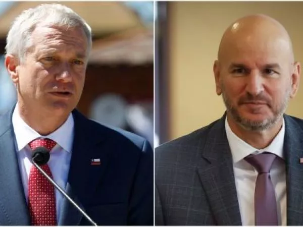 José Antonio Kast y Brandon Judd