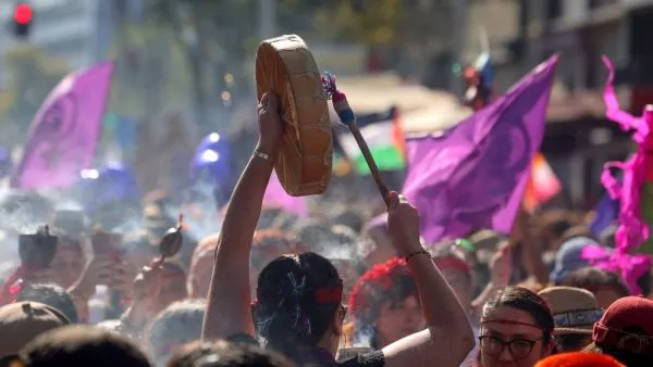Así se desarrollan las marchas en el país por una nueva conmemoración del Día de la Mujer