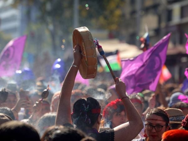 Así se desarrollan las marchas en el país por una nueva conmemoración del Día de la Mujer