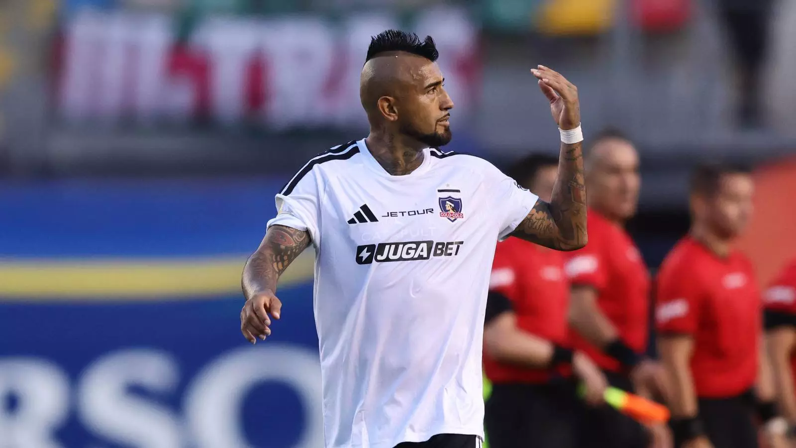 Arturo Vidal tras el partido ante Audax Italiano