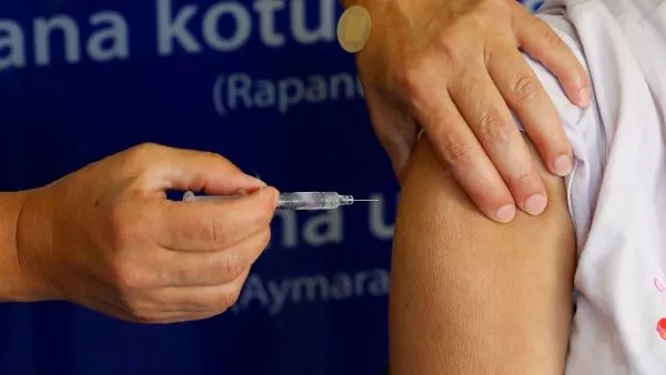 Vacunación contra la influenza en Chile.