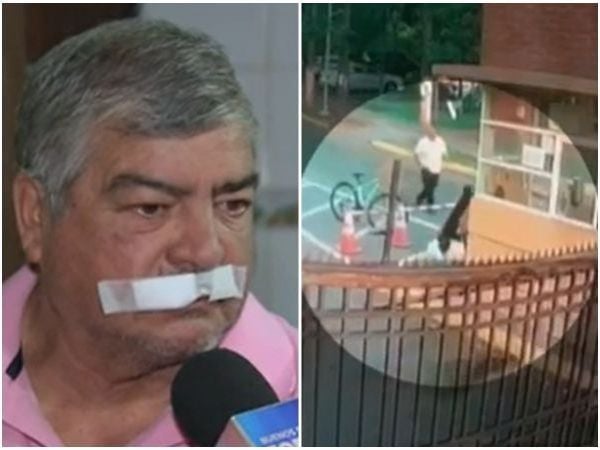 Conserjes fueron agredidos en condominio en Huechuraba.