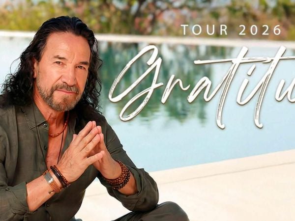 Afiche de Marco Antonio Solis con su gira que lo trae nuevamente a Chile
