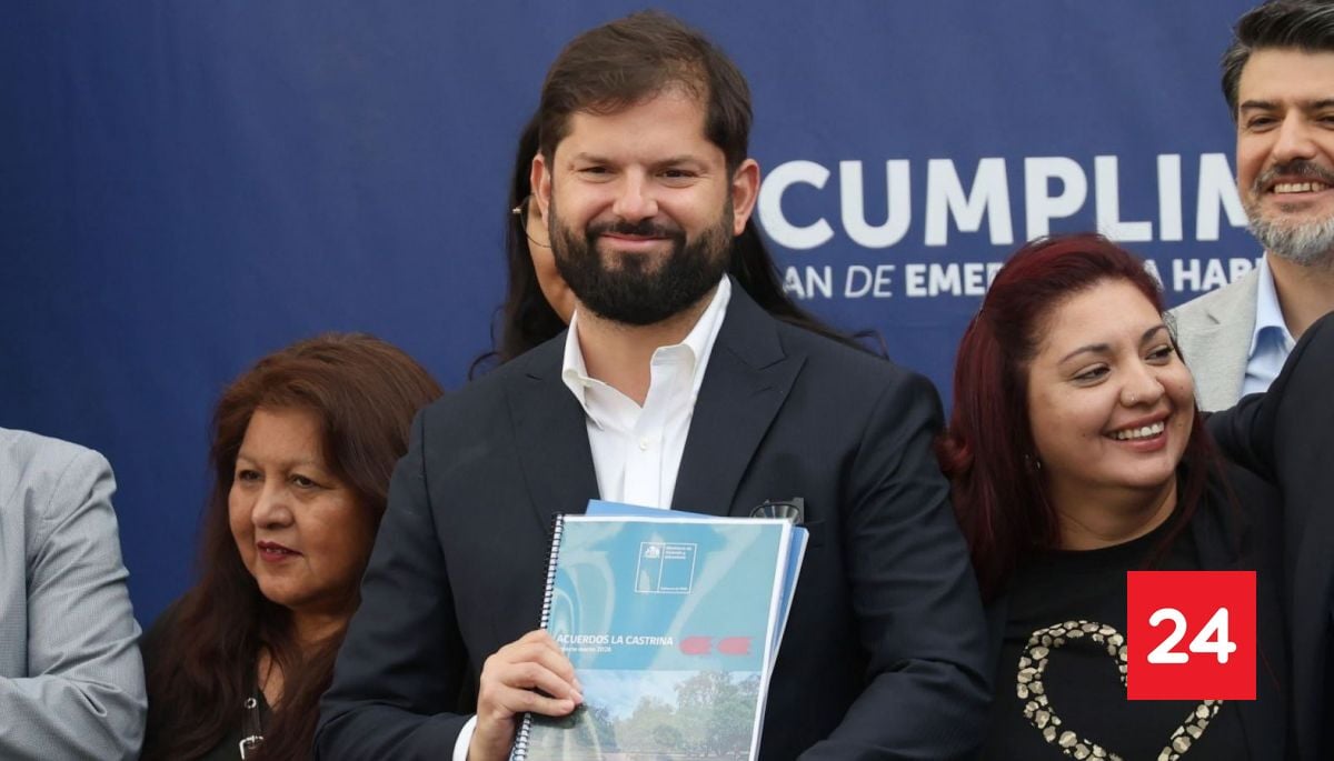 Boric destaca cumplimiento en meta habitacional: "En el 97% de las comunas se han construido viviendas"