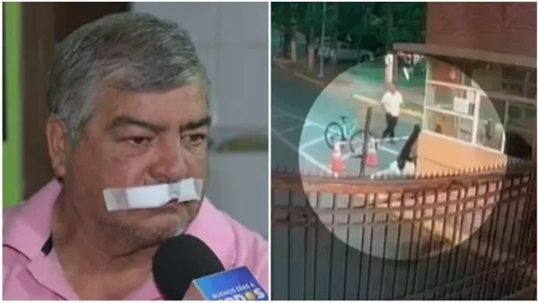 Conserjes fueron agredidos en condominio en Huechuraba.