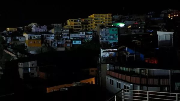 Masivo corte de luz afecta a Valparaíso