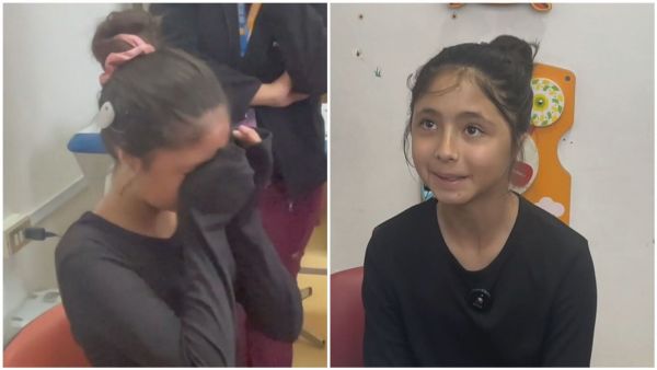 Niña escuchó la lluvia por primera vez tras implante en el sistema público