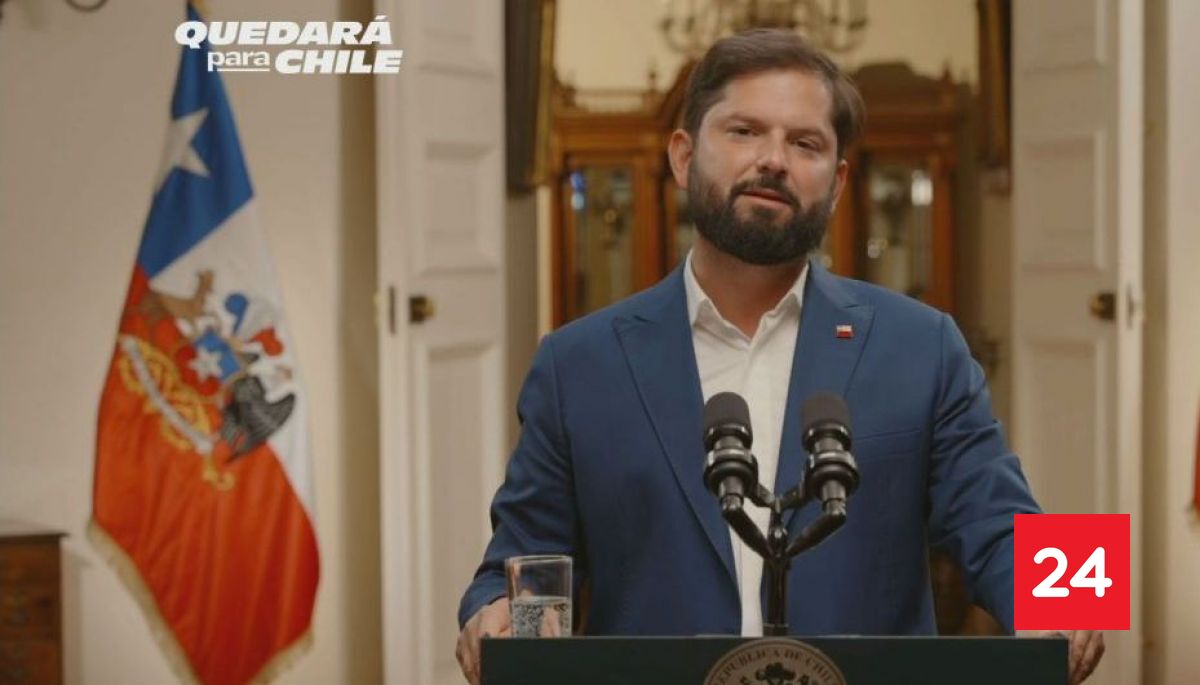 Boric en última cadena nacional: “Hoy nuestro país es un mejor lugar que el que era hace 4 años"