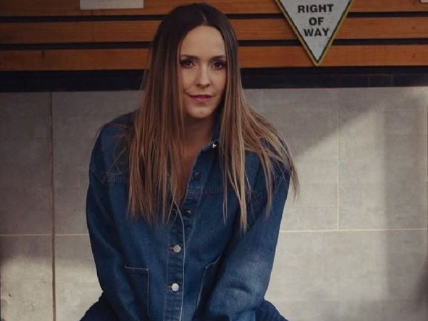 Maly Jorquiera posando para una fotografía