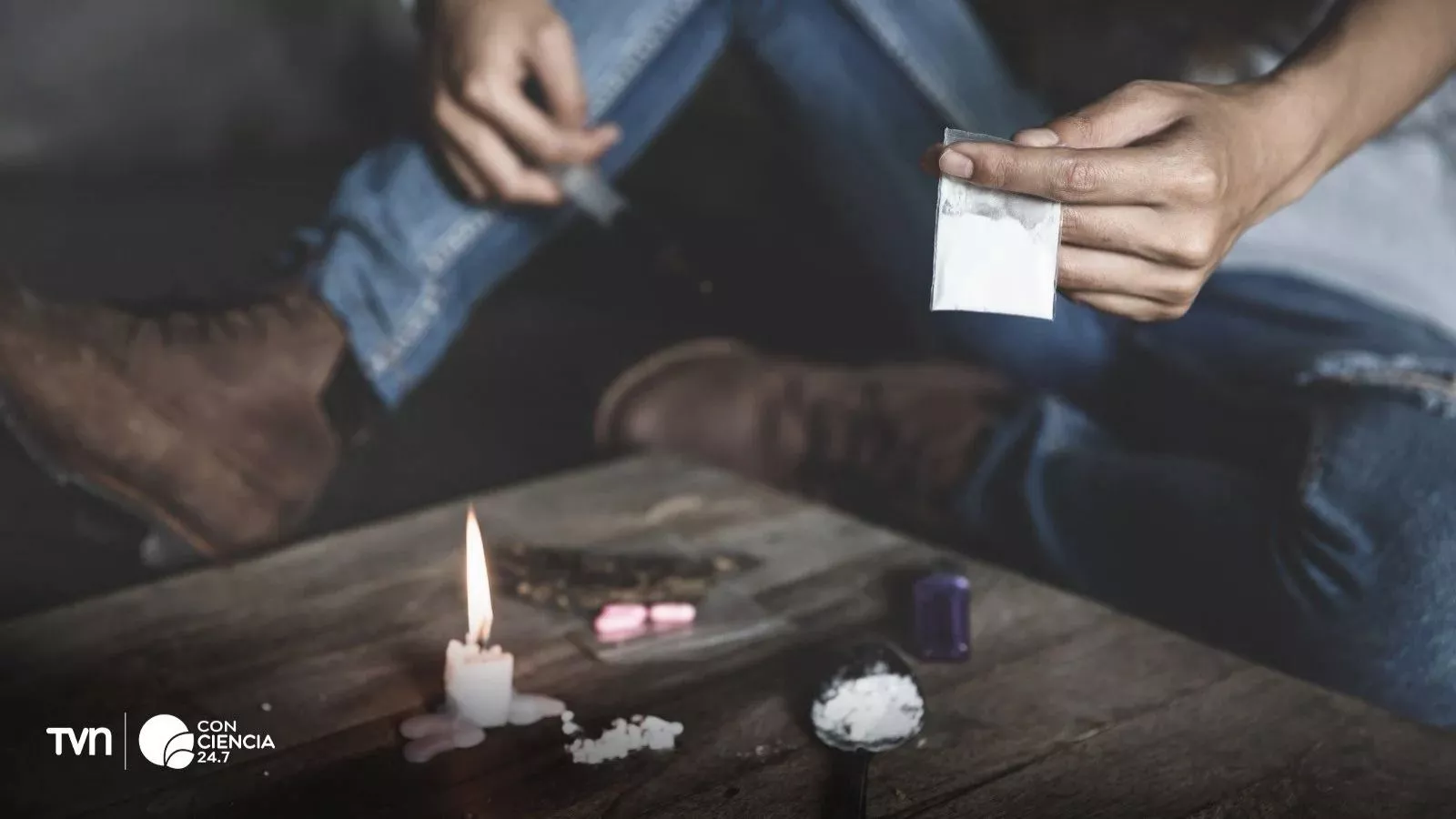 Consumidor de drogas recreativas.