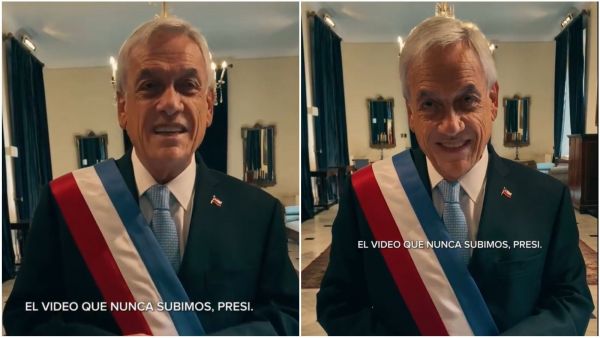 Video inédito Sebastián Piñera