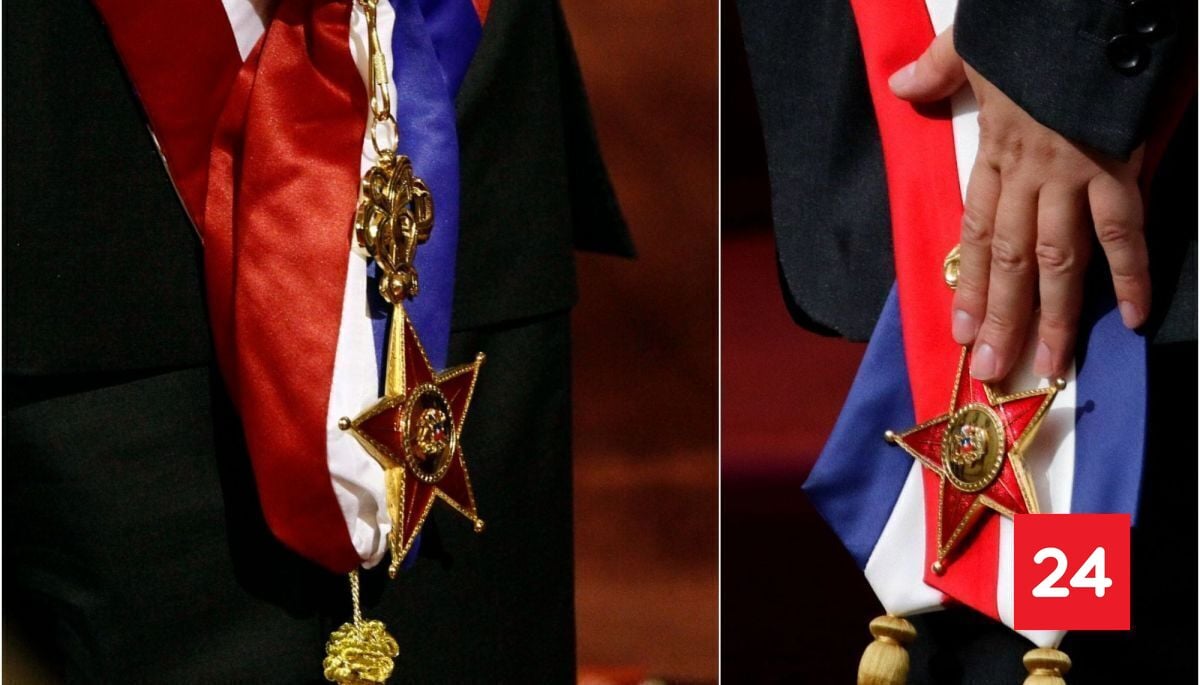 Qué es y desde cuándo se usa: la historia de la Piocha de O'Higgins, el símbolo que Boric le traspasará a Kast